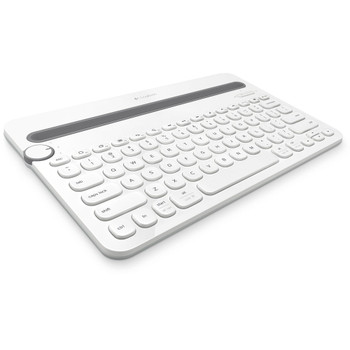 Logitech K480 Multi-Device Bluetooth Wireless Keyboard White