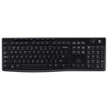 Logitech K270 Wireless Keyboard- Black