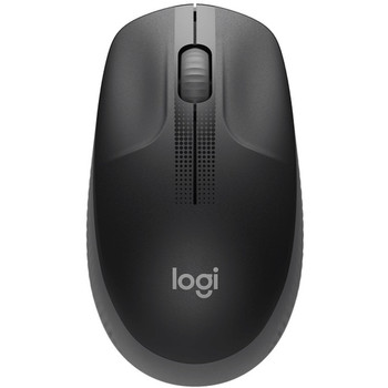 Logitech M190 Full Size Wireless Mouse Charcoal