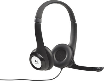 Logitech H390 headset usb connection- Black Logitech H390 headset usb connection- Black