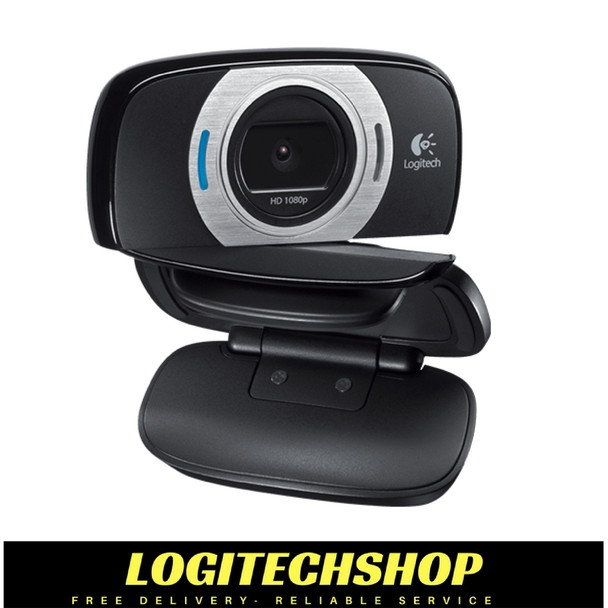 Logitech C615 HD Webcam - Full HD 1080p recording - Video call in HD 720p