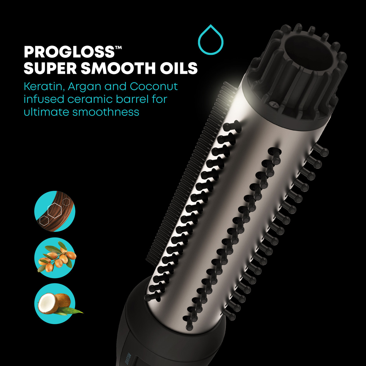 Revamp Progloss Hot Brush Styler - 4-in-1 Warmluftb Produktbild-Vorschau 2
