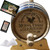 HANDCRAFTED FINE WHISKEY (303) - PERSONALIZED AMERICAN OAK WHISKEY AGING BARREL