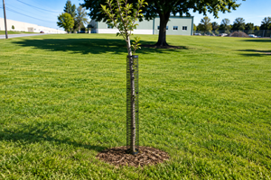 Sturdy Poly Mesh Tree Guard -24in Length - 4in Diameter (5 Pk)