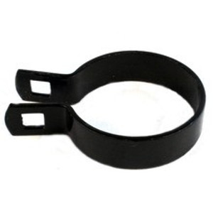 Brace Band 1 3/8in x 3/4in x 1/8in - Black w/Hardware Brace Band 1 3/8in x 3/4in x 1/8in - Black w/Hardware