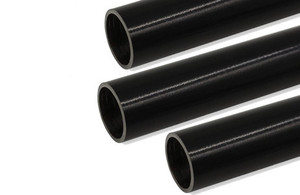 17 Gauge Black Powder Coated Galvanized Steel Pipe Cuts - 1 3/8 17 Gauge Black Powder Coated Galvanized Steel Pipe Cuts - 1 3/8