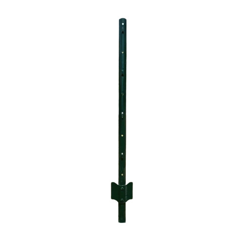3ft Green Steel U-Post with Anchor Plate 3ft Green Steel U-Post with Anchor Plate