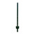 3ft Green Steel U-Post with Anchor Plate 3ft Green Steel U-Post with Anchor Plate