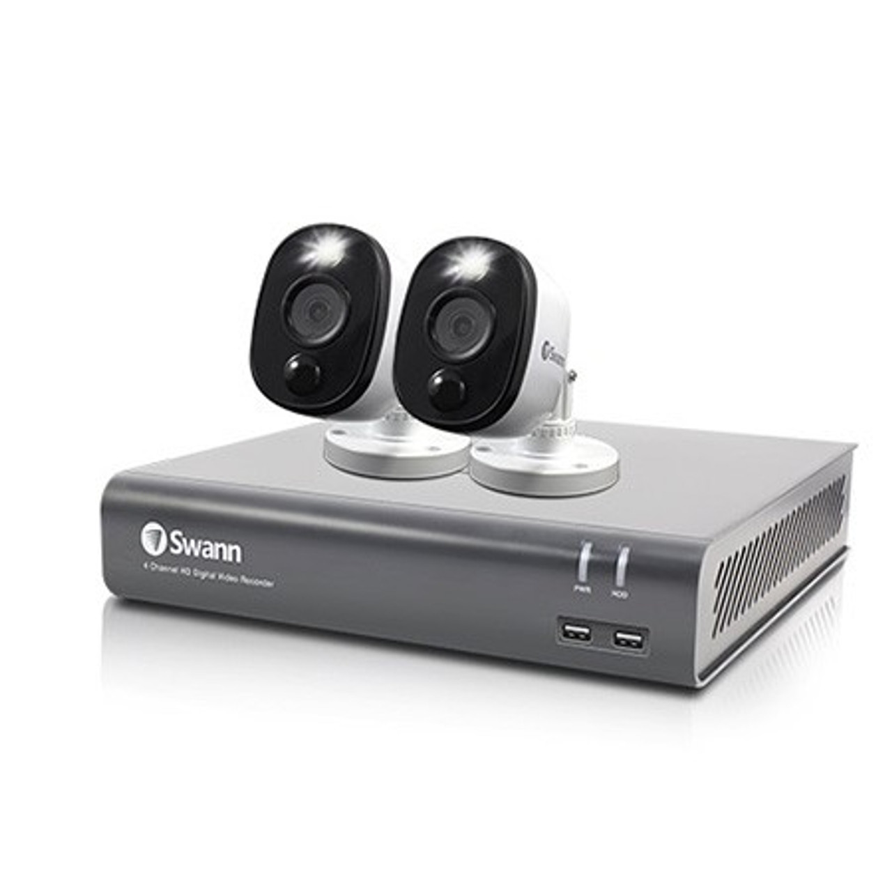 SWANN 2 Camera 4 Channel 1080p Full HD DVR Security System