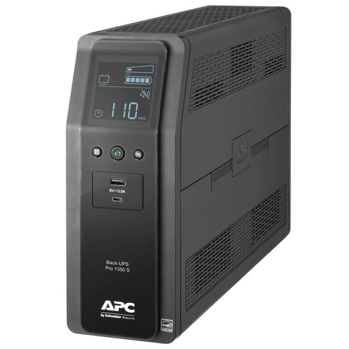 10-Outlet Back-UPS(R) Pro (810 Watts) - APC BR1350MS