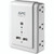 6-Outlet SurgeArrest(R) Surge Protector Wall Tap with 2 USB Ports - APC P6WU2