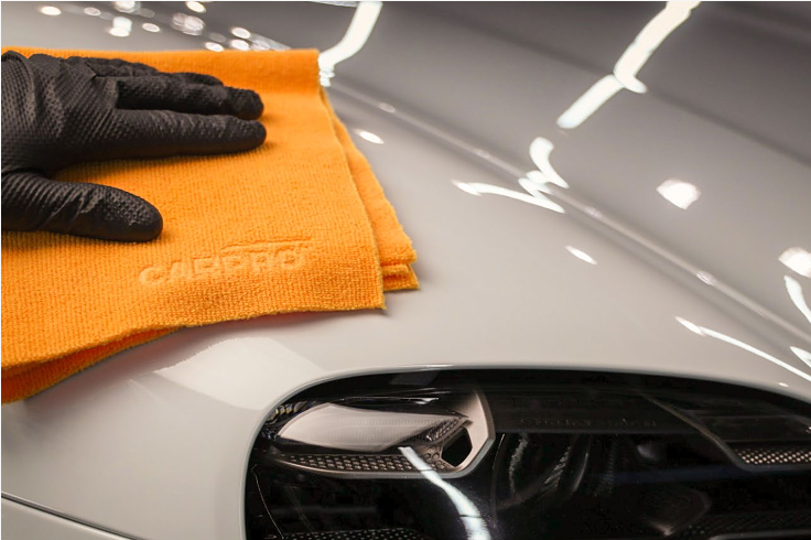 CARPRO 2 Face No Lint Microfiber Detailing Towel 16×16 – Edgeless
