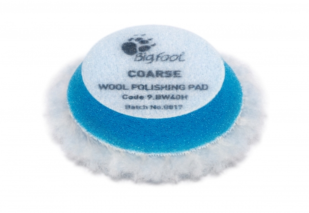 RUPES TWISTED WOOL PAD WHITE / BLUE 125MM