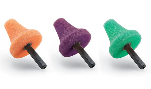 Flex PXE 80 Flexible Shaft Cone Polishing Sponge 5pc Set