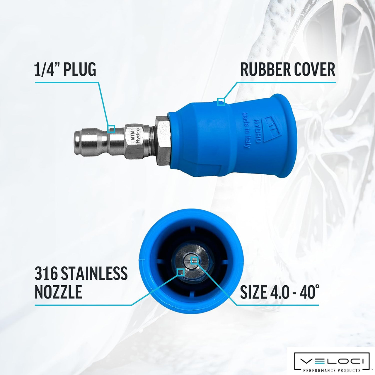 MTM Acqualine Nozzle Guard (Choose Degree and Orifice) - Skys The