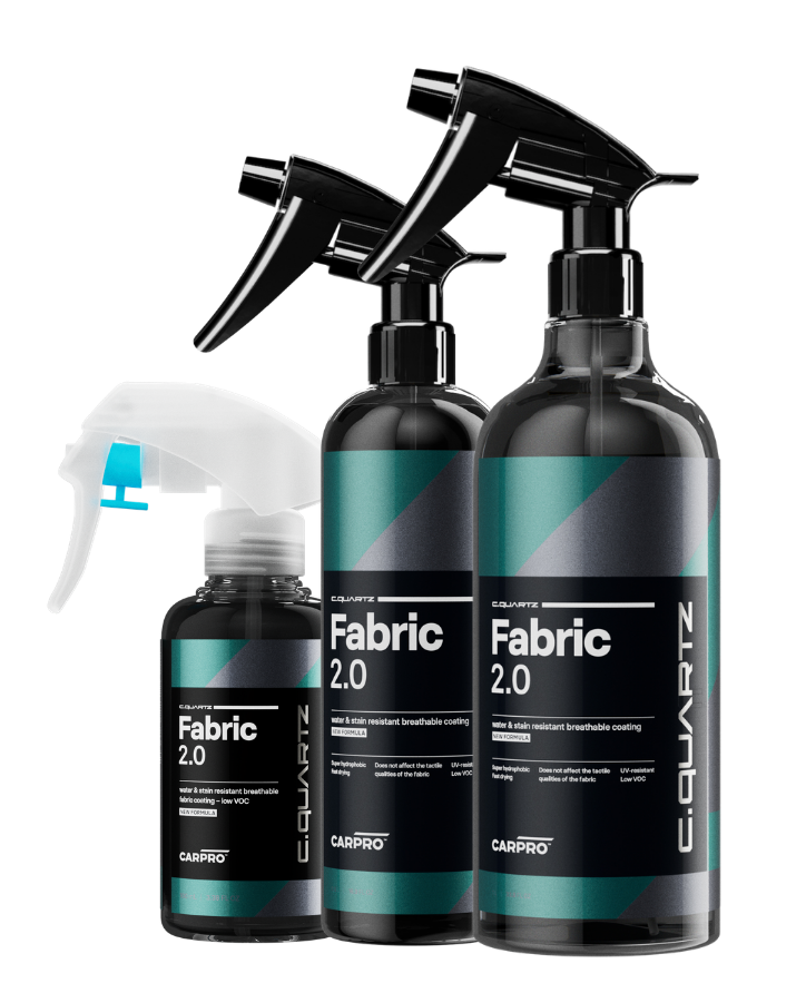 CQUARTZ Fabric 2.0 - Water & Stain Resistant Breathable Coating