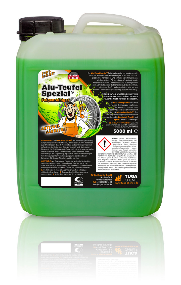 TUGA Devil Special Wheel Cleaner 5 Liter (1.32 Gallon) Sky's The