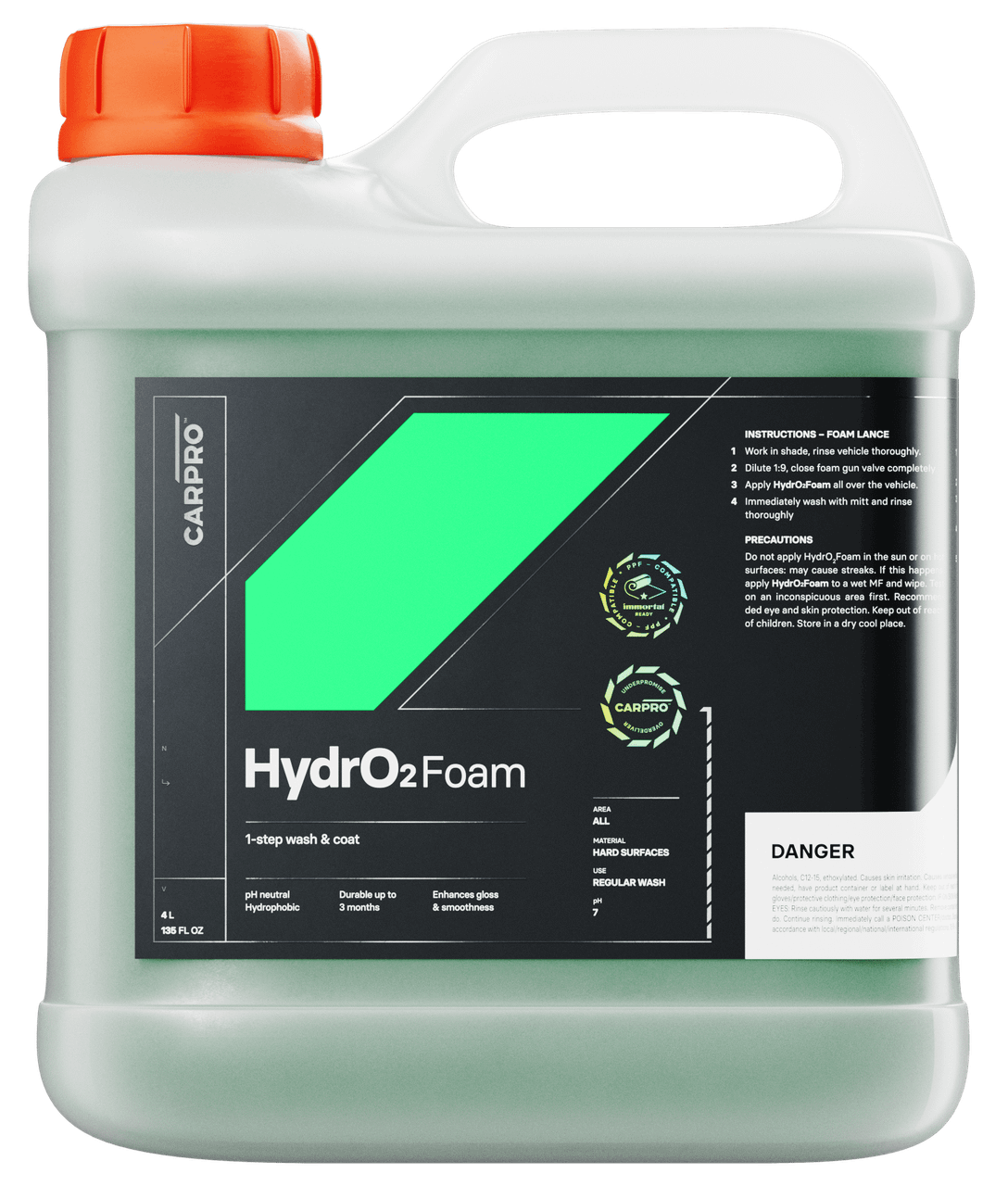 CARPRO HydrO2 Foam & Lite セット CARPRO HydrO2 Foam 1 Gallon