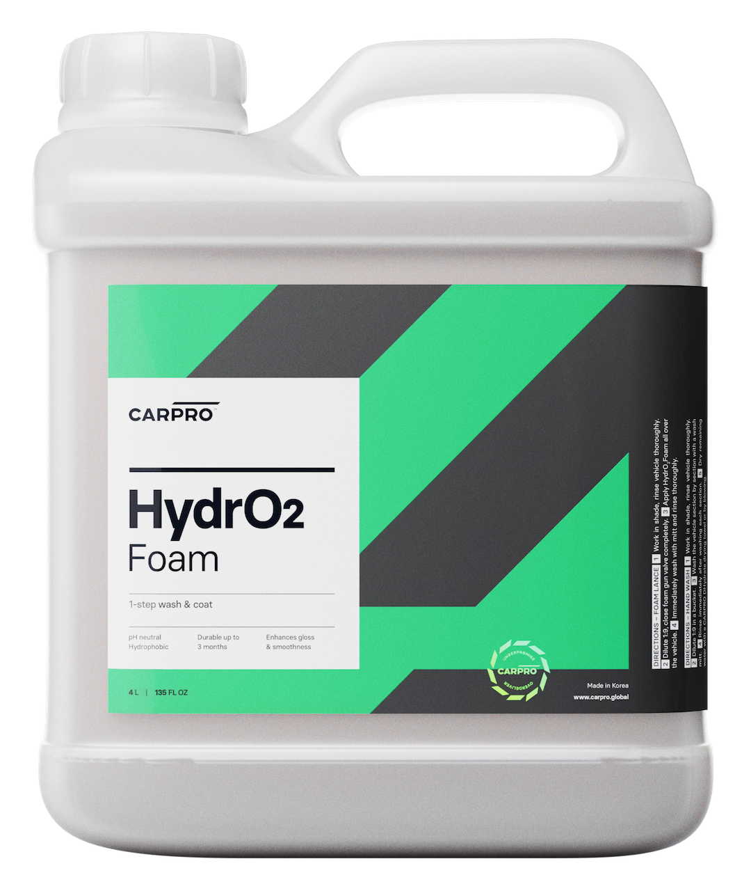 Ceramic Infused SiO2 Hydro Foam Car Wash Soap (Works with Foam Cannon, Foam Gun or Bucket Wash) for Cars (1 Gallon)