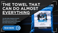 Microfiber Madness Summit 800: The Towel That Can Do Almost Everything