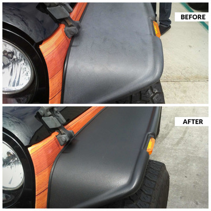 Very pleased with Solution Finish to restore plastic trim on '06