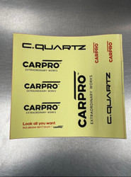 CARPRO Sticker Sheet