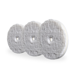 RUPES DA Ultra-Fine White Microfiber Finishing Pad Trio