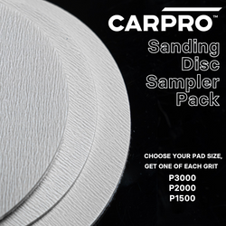 CARPRO Silicon Carbide Sanding Disc Sampler Pack *New*
