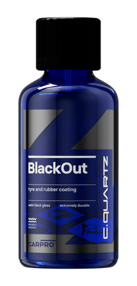 CQUARTZ BlackOut - Tire & Rubber Coating 100ml 