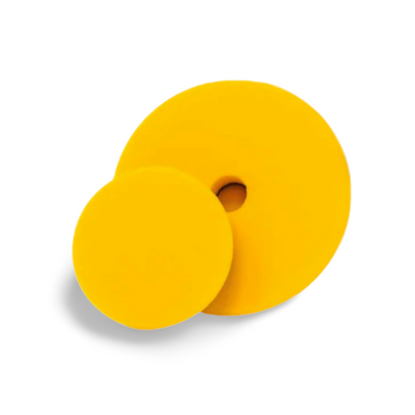 Oberk Single Step Medium Grade Yellow Foam Pad 5"