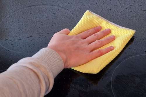 MAD@Home Tiny Hero Clear Yellow - Glass stovetop Cleaning