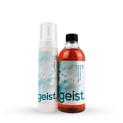 Geist. Rapid Leather & Vinyl Cleaner PRO 500ml with Foaming Bottle