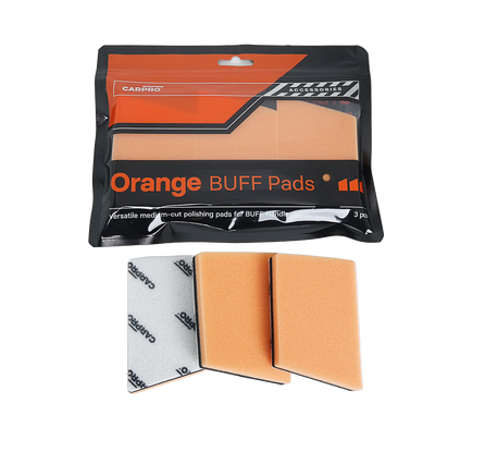 CARPRO Orange BUFF Pad 3pc Set