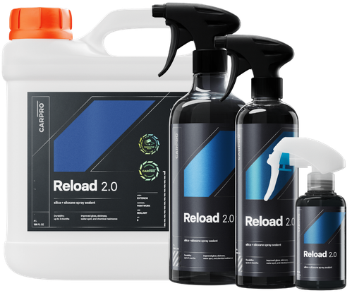 CARPRO Reload 2.0 Sio2 Quartz Spray Sealant 100ml 500ml 1000ml and gallon