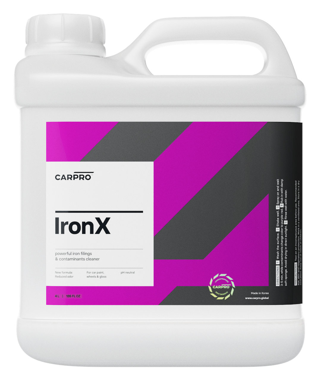 CarPro Pakistan - Iron X is highly effective, acid-free