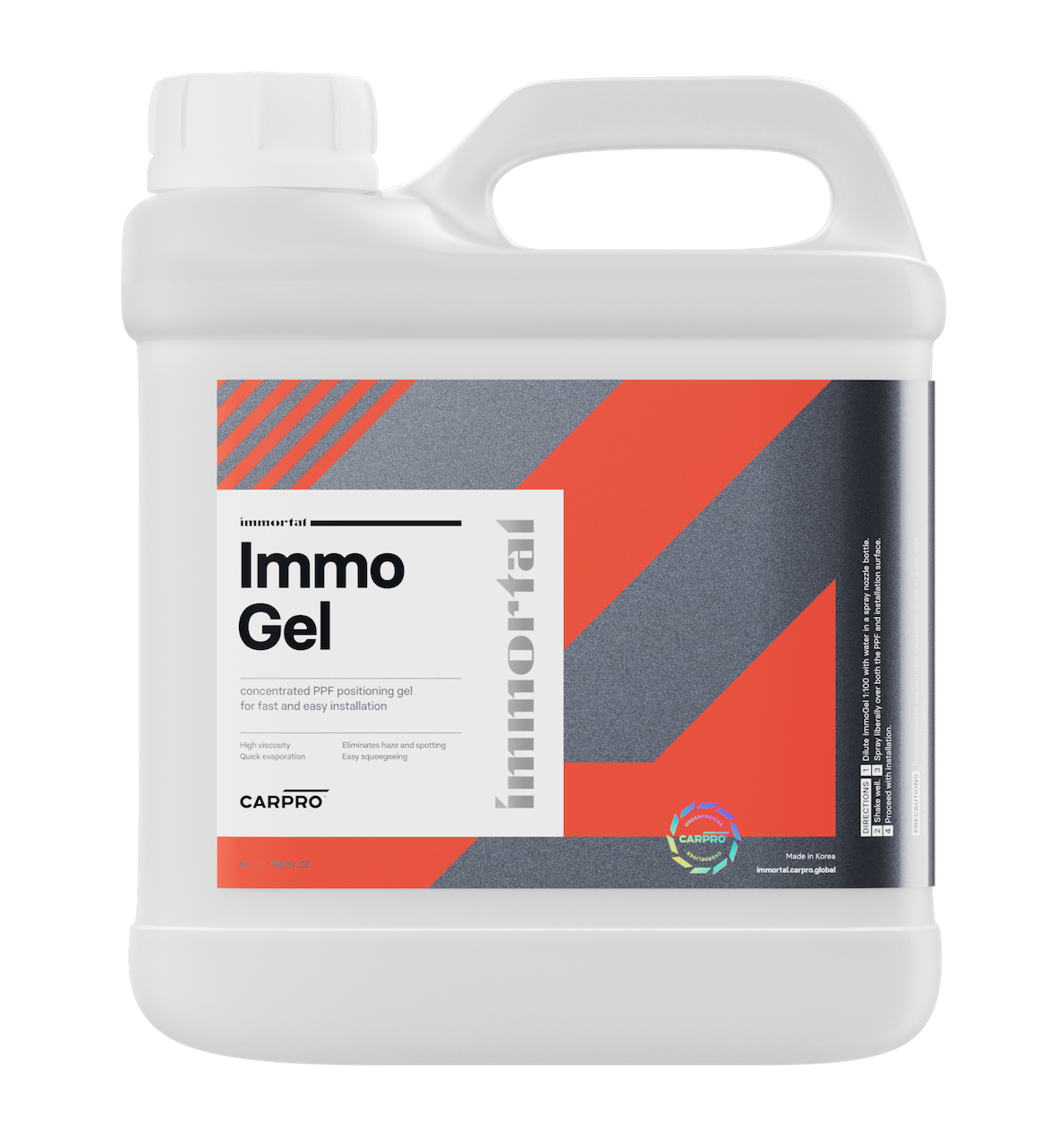 CARPRO ImmoGel PPF Positioning Gel Concentrate 1 Gallon *New*