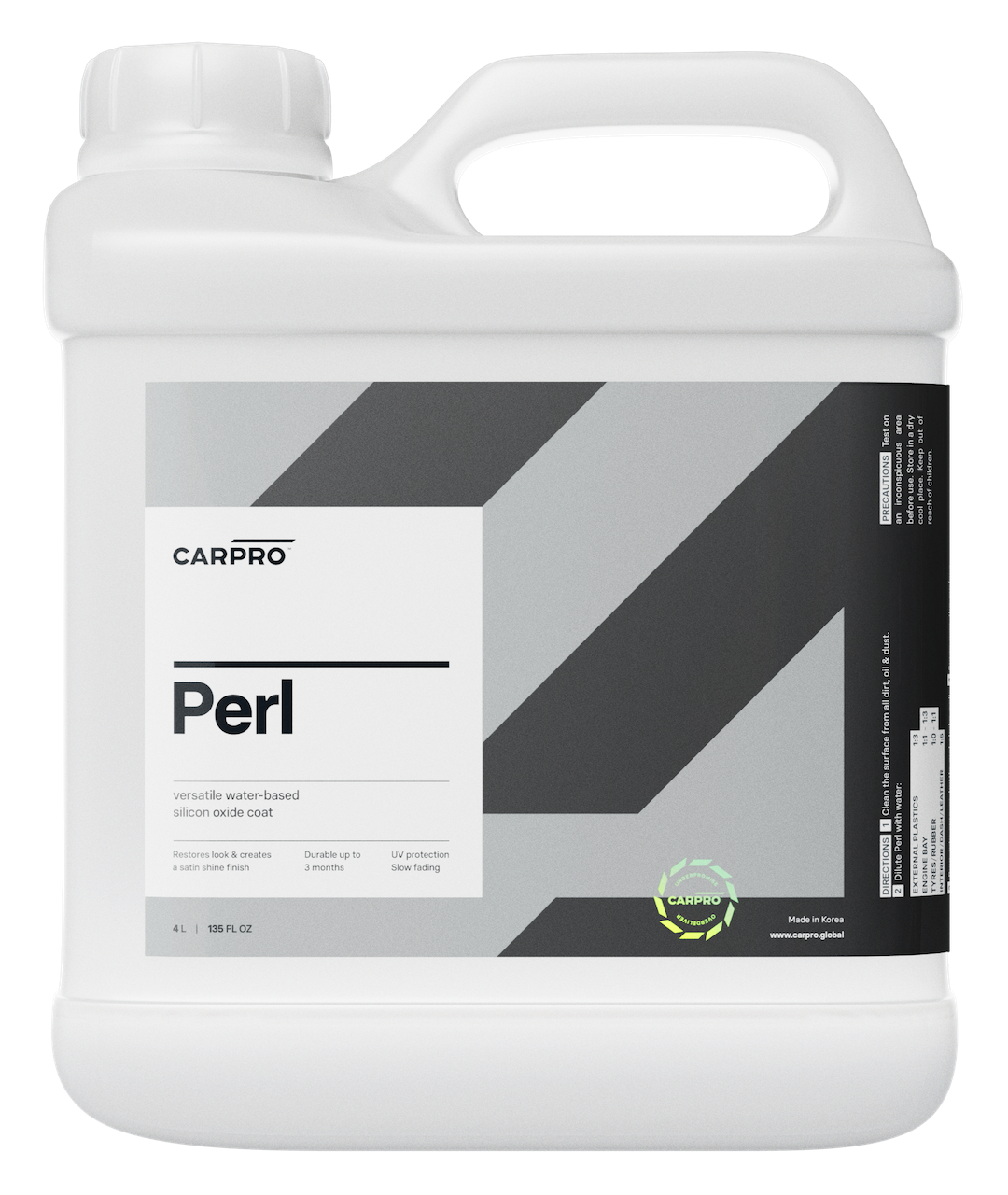 CarPro PERL Coat Protectant  Rubber, Vinyl and Plastics protection