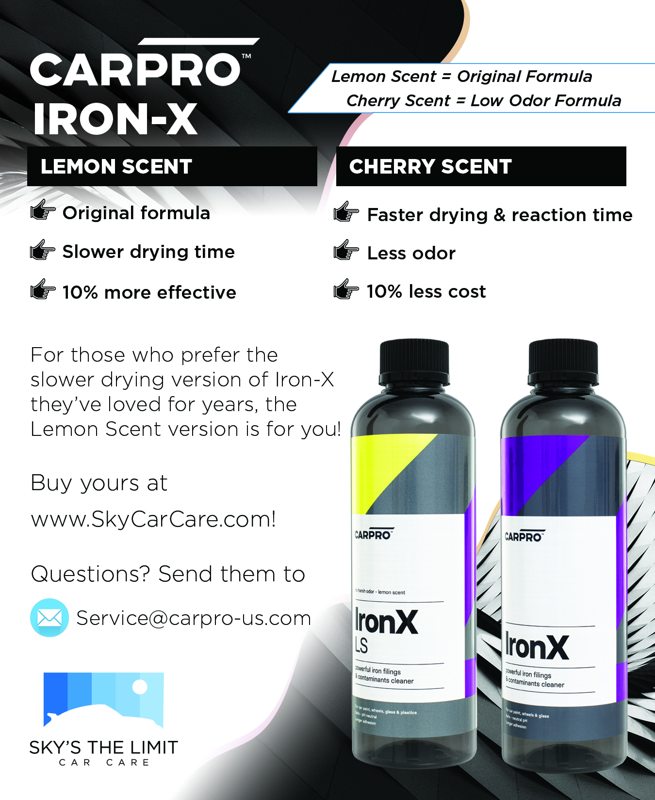 CarPro Iron X Lemon Scent