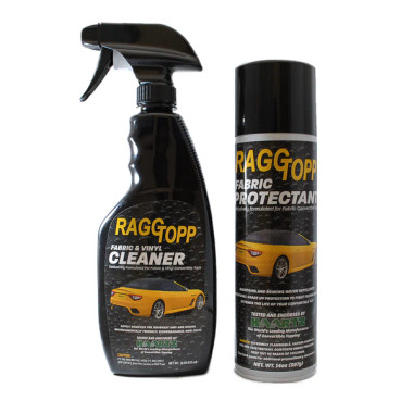 Raggtopp コンバーチブルトップビニール用 クリーナー & 保護剤キット RAGGTOPP Convertible Top Fabric Care Kit - Skys The Limit Car Care