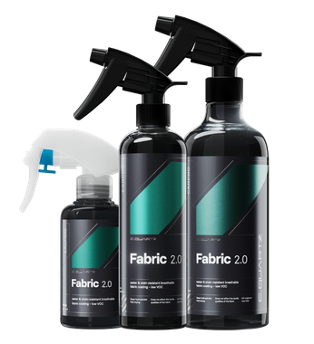 CQUARTZ Fabric 2.0 - Water & Stain Resistant Fabric Coating