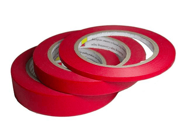 INDASA 1-1/2 W/P RED MASKING TAPE (24) (36MM X 50M)