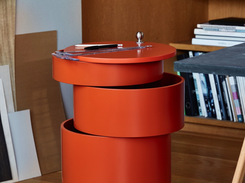 Barboy Side Table and Mobile Storage Unit