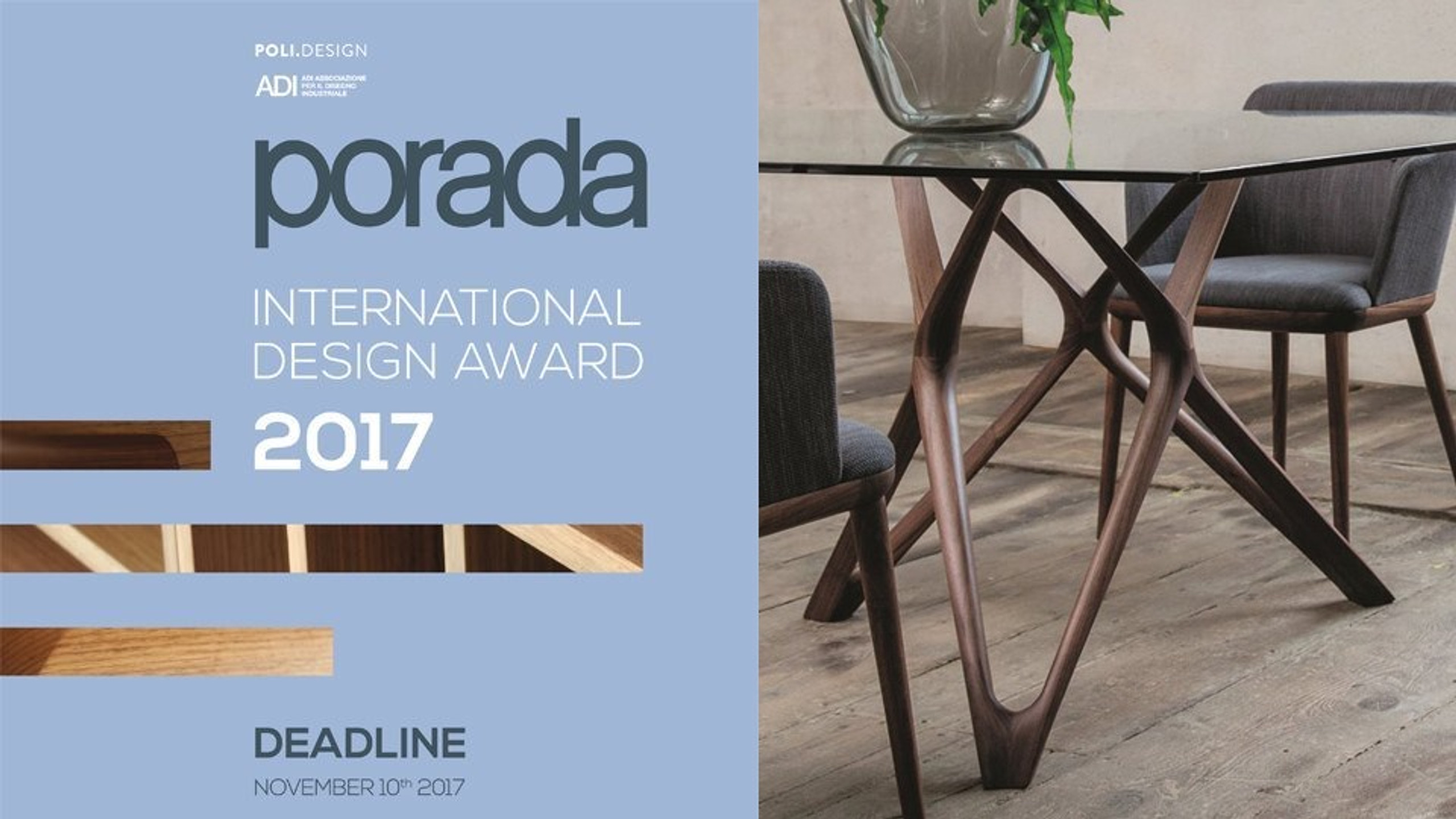 Calling All Creatives for Porada’s International Design Competition 2017