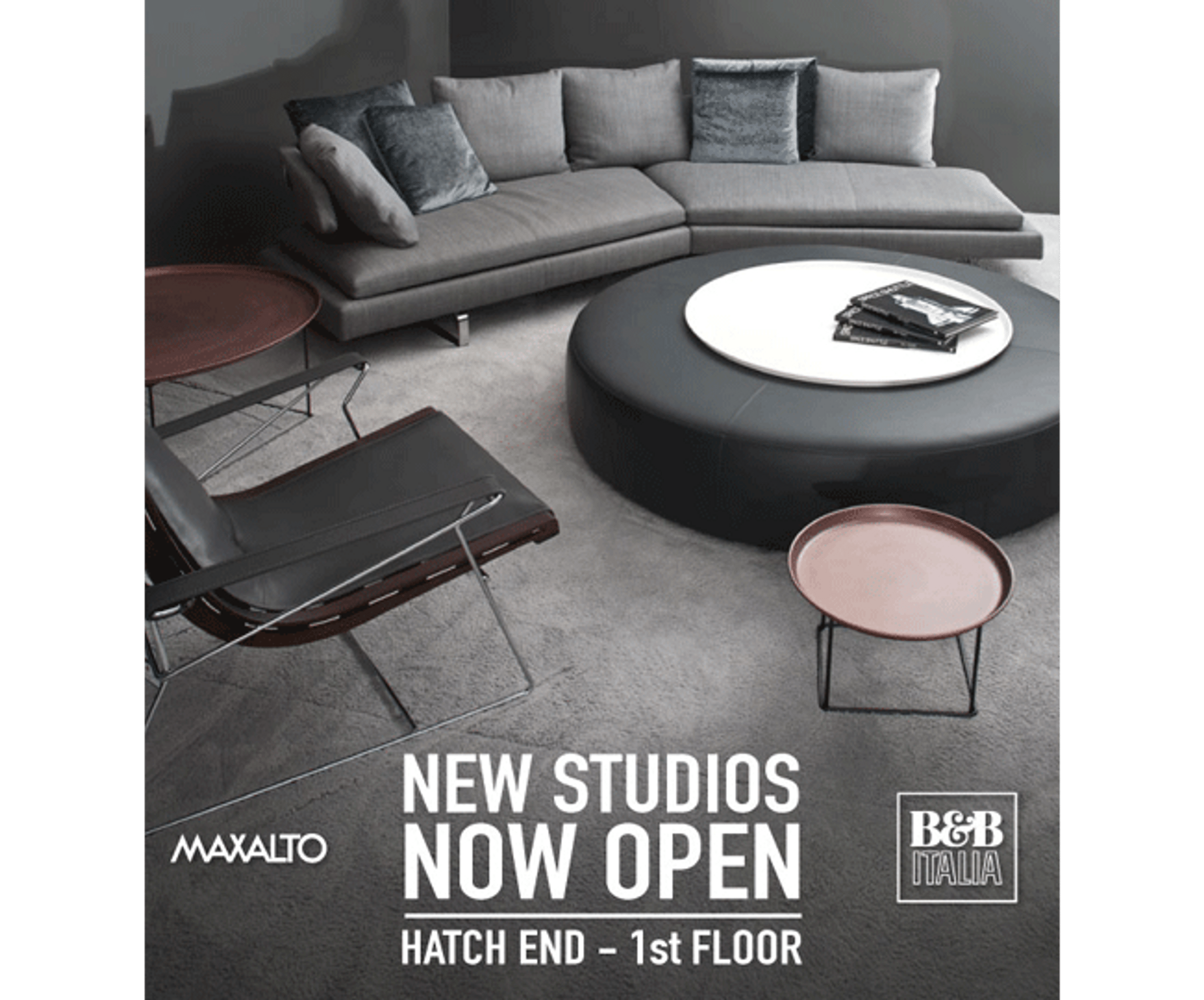 Exciting New B&B Italia and Maxalto Studios Now Open