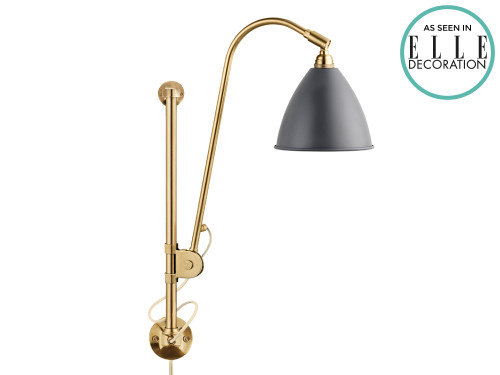 Gubi Bestlite BL5 Brass Wall Light by Robert Dudley Best