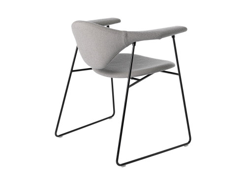 Gubi Masculo Dining Chair - Sledge Base - by GamFratesi 