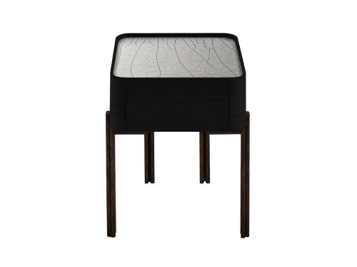 Gallotti & Radice Twelve-C Bedside Night Table by Massimo Castagna 