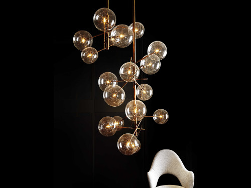 Gallotti & Radice Bolle Pendant Light by Massimo Castagna