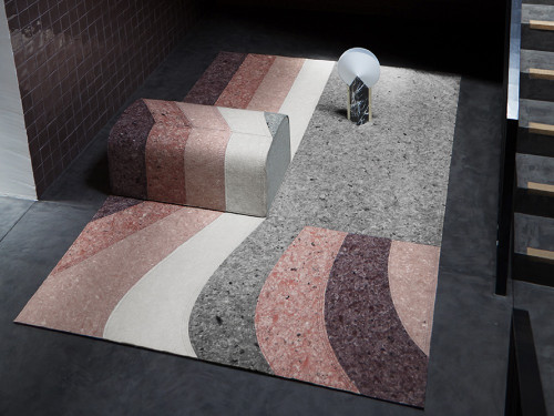 GAN Nuances Curve Rug by Patricia Urquiola