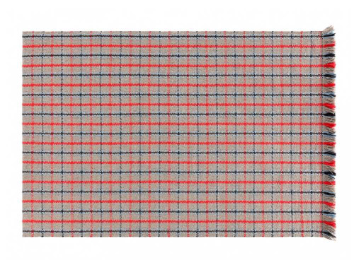 Garden Layers Rug in Tartan Blue Patricia Urquiola for GAN 